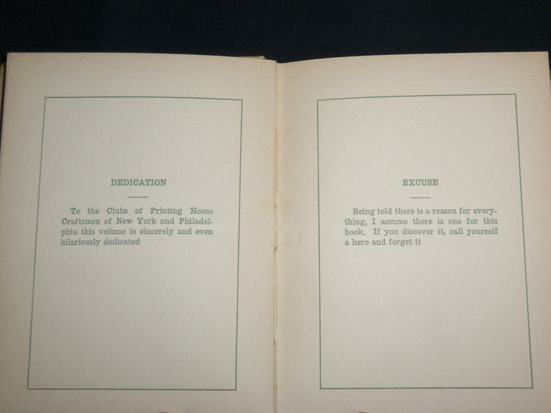 1911 GLOSSARY OF TERMS TYPOGRAPHICAL HARDCOVER BOOK - KD 6798