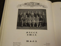 1930 THE INDEX MASSACHUSETTS AGRICULTURAL COLLEGE YEARBOOK - AMHERST MA - YB 835