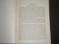 1925 A SATCHEL GUIDE TO EUROPE BOOK BY WILLIAM J. ROLFE - NICE MAPS - KD 4000
