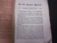 1871-1873 THE OLD DOMINION LITERATURE SCIENCE & ART MAGAZINE LOT OF 8 - WR 139