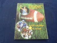 198 DEC 25 SUN BOWL PROGRAM - NO. CAROLINA STATE UNIV VS UNIV TEXAS - ST 5005S