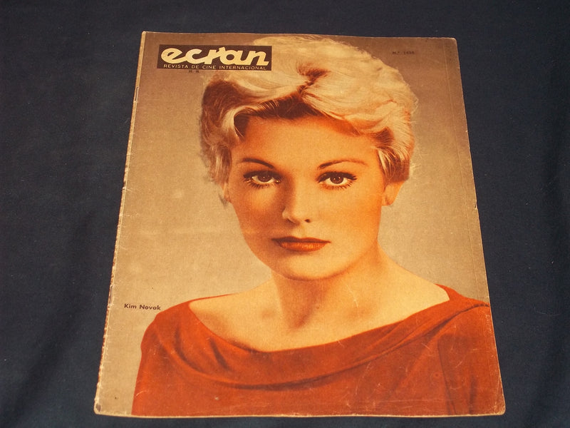 1959 JANUARY 6 ECRAN SPANISH MAGAZINE - KIM NOVAK COVER - E 26044