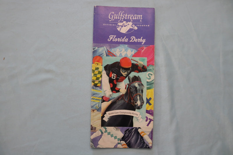 1985-2007 GULF STREAM PARK HORSE RACING PROGRAMS - LOT OF 62 - O 3957