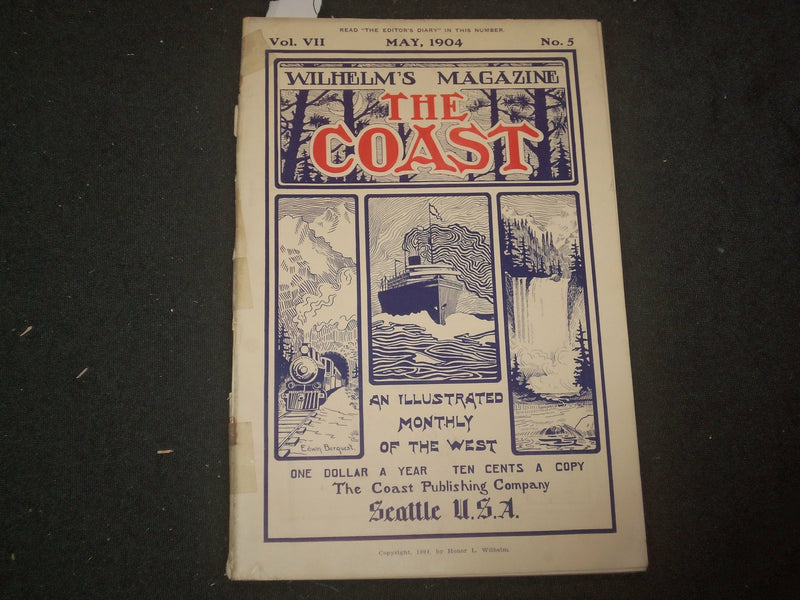 1904 MAY WILHELM'S MAGAZINE - THE COAST - J 6396