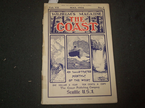 1904 MAY WILHELM'S MAGAZINE - THE COAST - J 6396