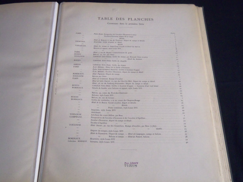 1920-1921 DOCUMENTS DE FERRONNERIE ANCIENNE BY F. CONET VOLUME 1 & 2 - Z 170