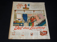 1947 MAY MCCALL'S MAGAZINE - NICE COLOR COVERS & ADS - E 1071