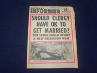 1964 JULY 26 NATIONAL INFORMER NEWSPAPER - CLERGY OK TO GET MARRIED? - NP 6912