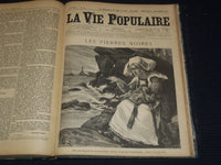 1884 JULY-SEPTEMBER LA VIE POPULAIRE FRENCH MAGAZINE BOUND VOLUME - R 89B