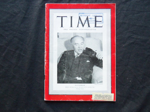 1940 SEPTEMBER 16 TIME MAGAZINE - BARON BEAVERBROOK - T 730