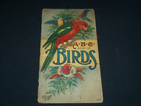 1916 A. B. C. BOOK OF BIRDS NO. 41 PICTURED BY W. F. STECHER - HODGMAN - J 3979