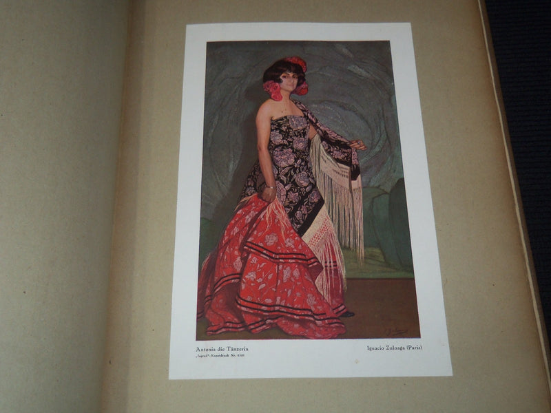 1900'S IGNACIO ZULOAGA - 12 KUNSTDRUCKE AUS DER JUGEND GERMAN VOLUME - Z 222