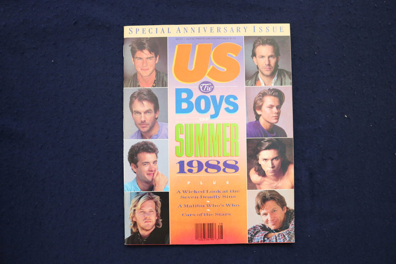 1988 JULY 11-25 US MAGAZINE - THE BOYS OF SUMMER COVER - E 18175