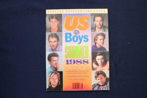 1988 JULY 11-25 US MAGAZINE - THE BOYS OF SUMMER COVER - E 18175