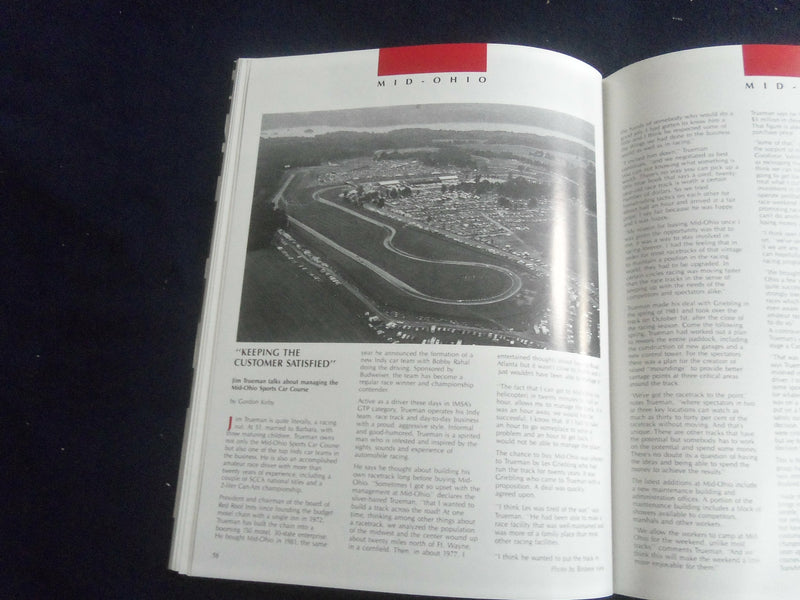 1986 AUGUST 29-31 ESCORT RADAR WARNING 200 RACING PROGRAM - CART INDY - SP 3929L