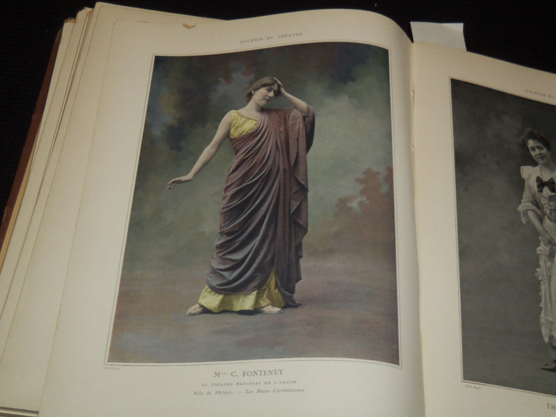 1902 JANUARY-JUNE LE THEATRE MAGAZINE BOUND VOLUME - 12 ISSUES - KD 2657C