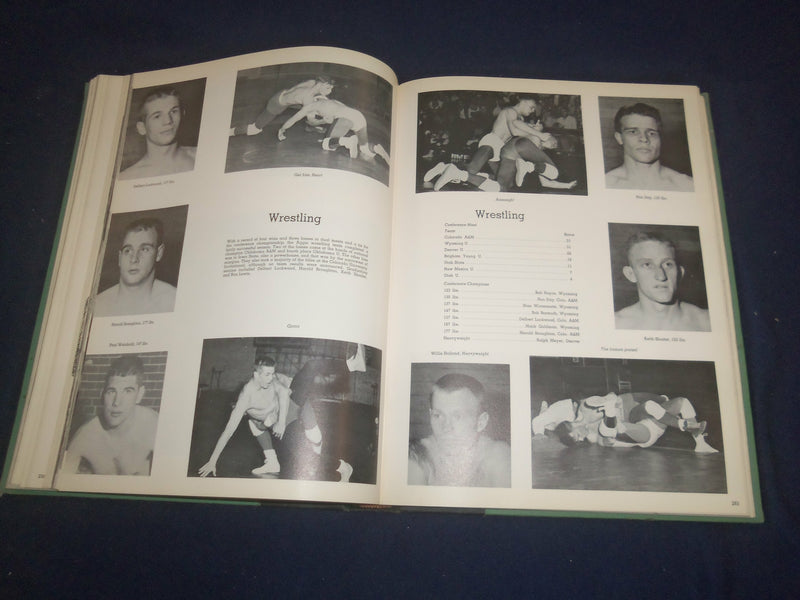 1955 SILVER SPRUCE COLORADO A&M COLLEGE YEARBOOK- FORT COLLINS, COLORADO-YB 2416