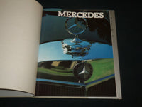 1982 MERCEDES HARDCOVER BOOK BY GEORGE BISHOP - GREAT PHOTOS - I 2049