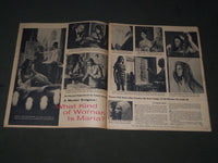 1961 NOVEMBER 26 NEW YORK MIRROR MAGAZINE - JANIS PAIGE COVER - J 2841