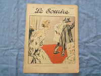 1903 JAN 10 LE SOURIRE MAGAZINE - ILLUSTRATED COMEDY - FRENCH TEXT - SP 4865I