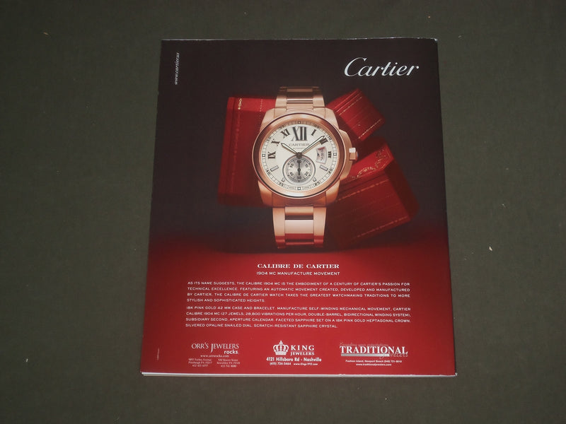 2011 MAY/JUNE CIGAR AFICIONADO MAGAZINE - JIM NANTZ COVER - B 4531