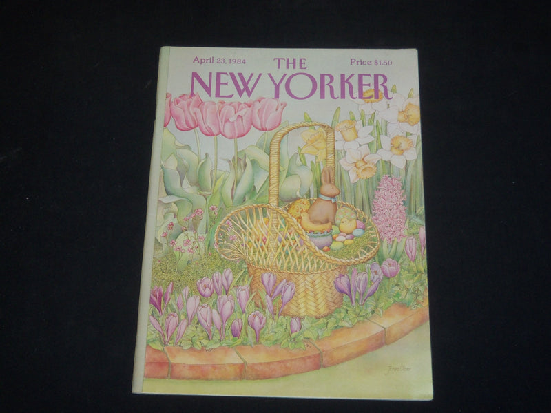 1984 APRIL 23 THE NEW YORKER MAGAZINE - ILLUSTRATED COVER - NY 1291