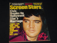 1973 JANUARY SCREEN STARS MAGAZINE - ELVIS FRONT COVER - E 3854