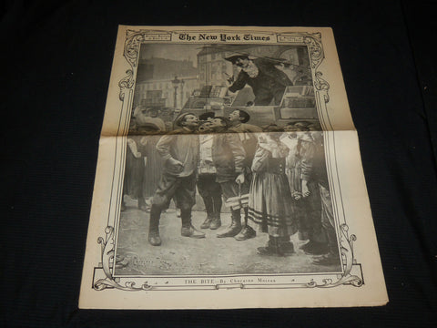 1911 DECEMBER 31 NEW YORK TIMES PICTURE SECTION - THE BITE - MOREAU - NP 5631