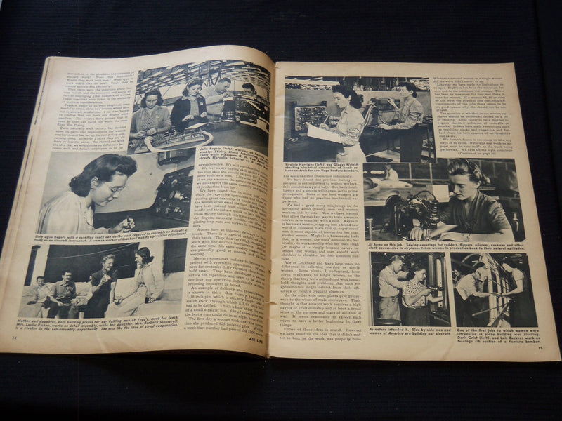 1943 MARCH AIR LIFE MAGAZINE VOLUME 1 NO. 1 - PRECISION BOMBING - SP 3253X