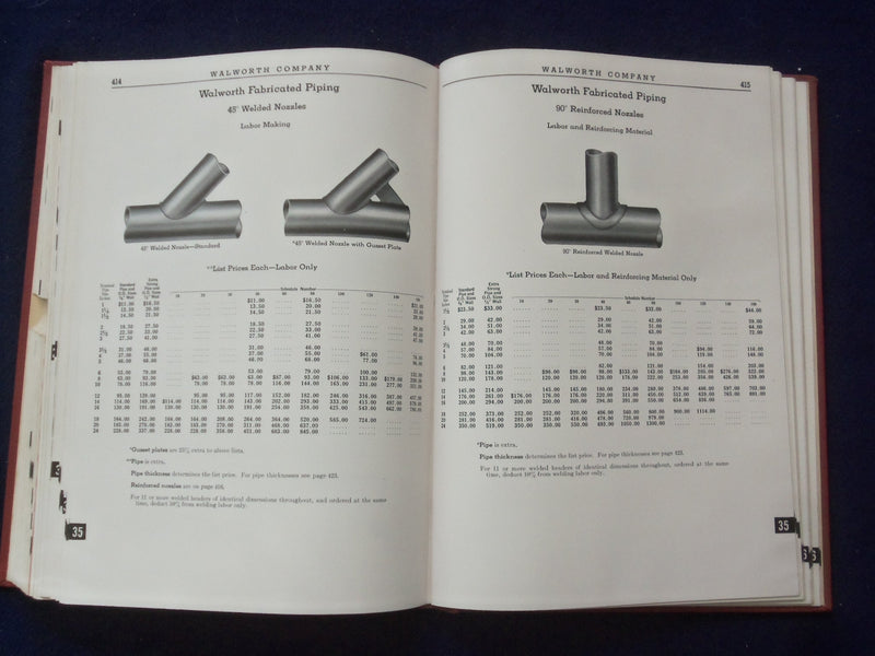 1947 WALWORTH HARDCOVER CATALOG 47 - VALVES-FITTINGS-PIPE WRENCHES - R 98L