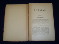 1891 LE TABAC MANUEL PRATIQUE BOOK BY ALBERT LARBALETRIER - FRENCH - J 4765