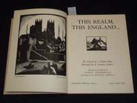 1941 THIS REALM THIS ENGLAND HARDCOVER BOOK BY CHAMBERLAIN - INSCRIBED - KD 7777