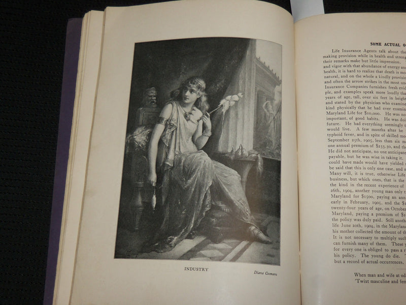 1906 MARYLAND LIFE INSURANCE COMPANY ALMANAC - SOFTCOVER - J 6867