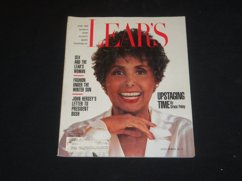 1989 JANUARY/FEBRUARY LEAR'S MAGAZINE - LENA HORNE COVER - SP 4217