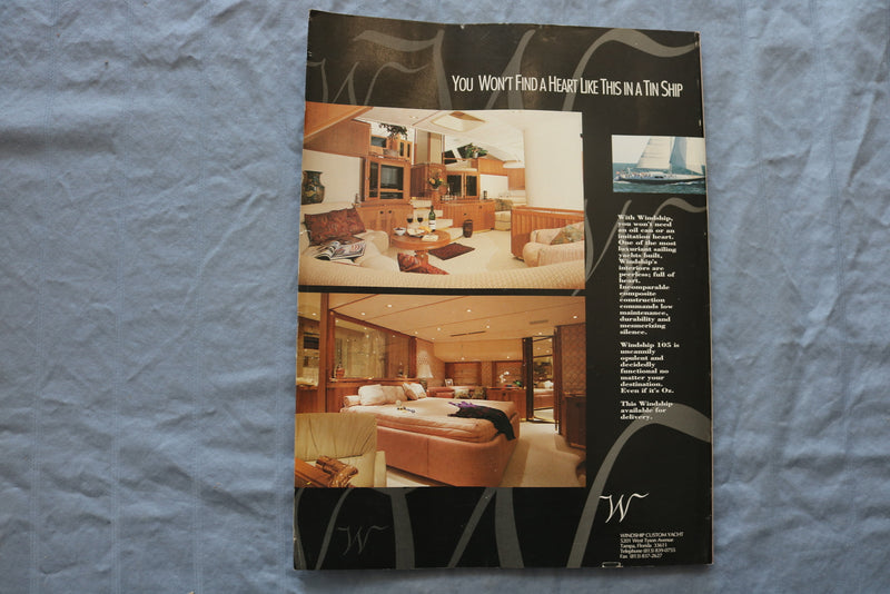 1991 OCTOBER YACHTING MAGAZINE - AMERICA'S CUP CHALLENGE COVER - E 9528