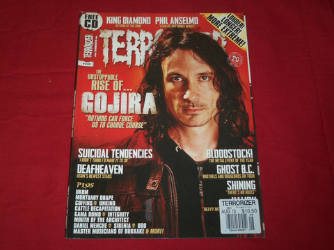 2013 AUGUST TERRORIZER MAGAZINE ISSUE NO. 238 - GO JIRA COVER - MUSIC - RC 307