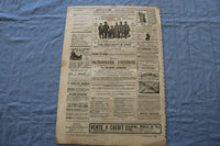 1873 JULY 13 LE GRELOT NEWSPAPER- UNE DEPECHE- ALFRED LE PETIT- FRENCH- NP 8628