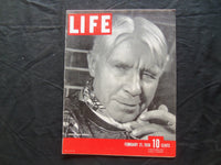 1938 FEBRUARY 21 LIFE MAGAZINE - CARL SANDBURG SINGS AMERICA - L 66