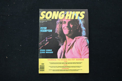 1976 SEPTEMBER SONG HITS MAGAZINE - PETER FRAMPTON COVER - E 10520