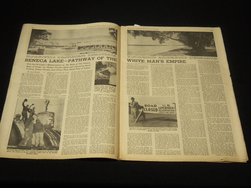 1943 DECEMBER 26 ROCHESTER DEMOCRAT SUNDAY MAGAZINE SECTION - NP 8944
