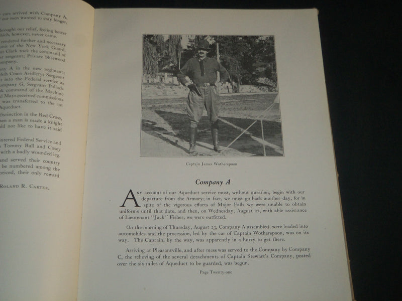 1922 GREYJACKETS ON THE AQUEDUCT HARDCOVER BOOK - NICE PHOTOS - KD 5668