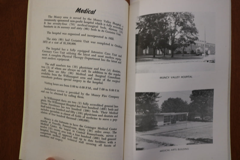 1973 THIS IS MUNCY - MUNCY, PENNSYLVANIA - SOFTCOVER BOOK - K 3184