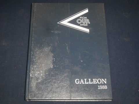 1988 GALLEON SETON HALL UNIVERSITY YEARBOOK - SOUTH ORANGE NEW JERSEY - YB 129