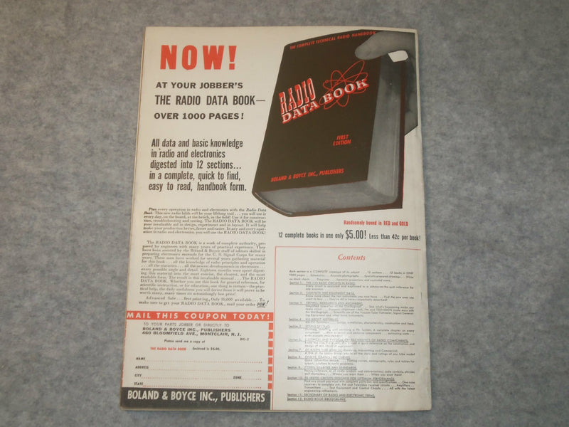 1948 FEBRUARY RADIO CRAFT MAGAZINE - J 6299
