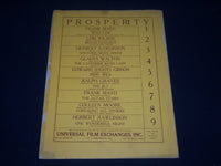1922 NOVEMBER 9 MOTION PICTURE BULLETIN OF CALIFORNIA MAGAZINE - J 3906
