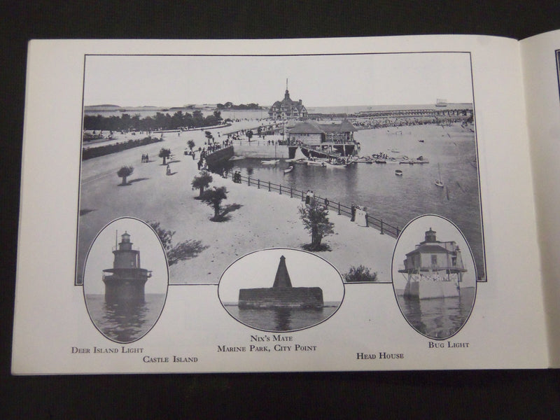 1910'S-1920'S BOSTON VIEW BOOK WITH 150 GLIMPSES - MASSACHUSETTS - J 5231