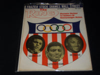 1968 OCTOBER THE RING MAGAZINE - CLAY PATTERSON FRAZIER FRONT COVER - E 3945