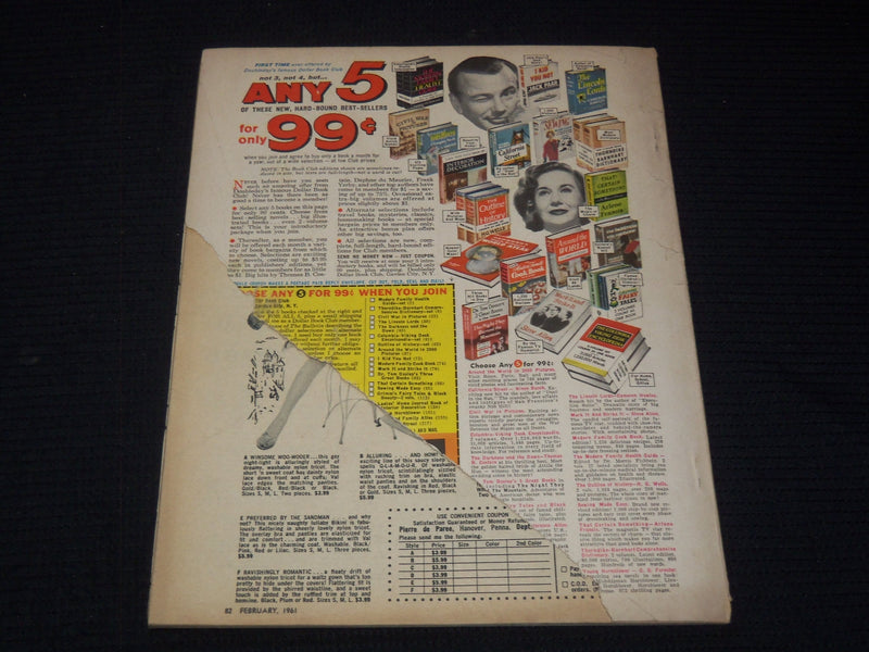 1961 FEBRUARY MOVIE STARS TV CLOSE-UPS MAGAZINE - CONNIE STEVENS COVER - E 16278