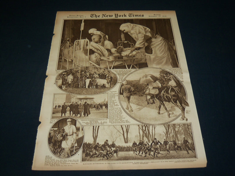 1916 NOVEMBER 19 NEW YORK TIMES ROTO PICTURE SECTION - QUEEN MARIE - NT 8967