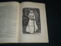 1875 THREE FEATHERS A NOVEL BOOK BY WILLIAM BLACK - NICE ILLUSTRATIONS - J 4347